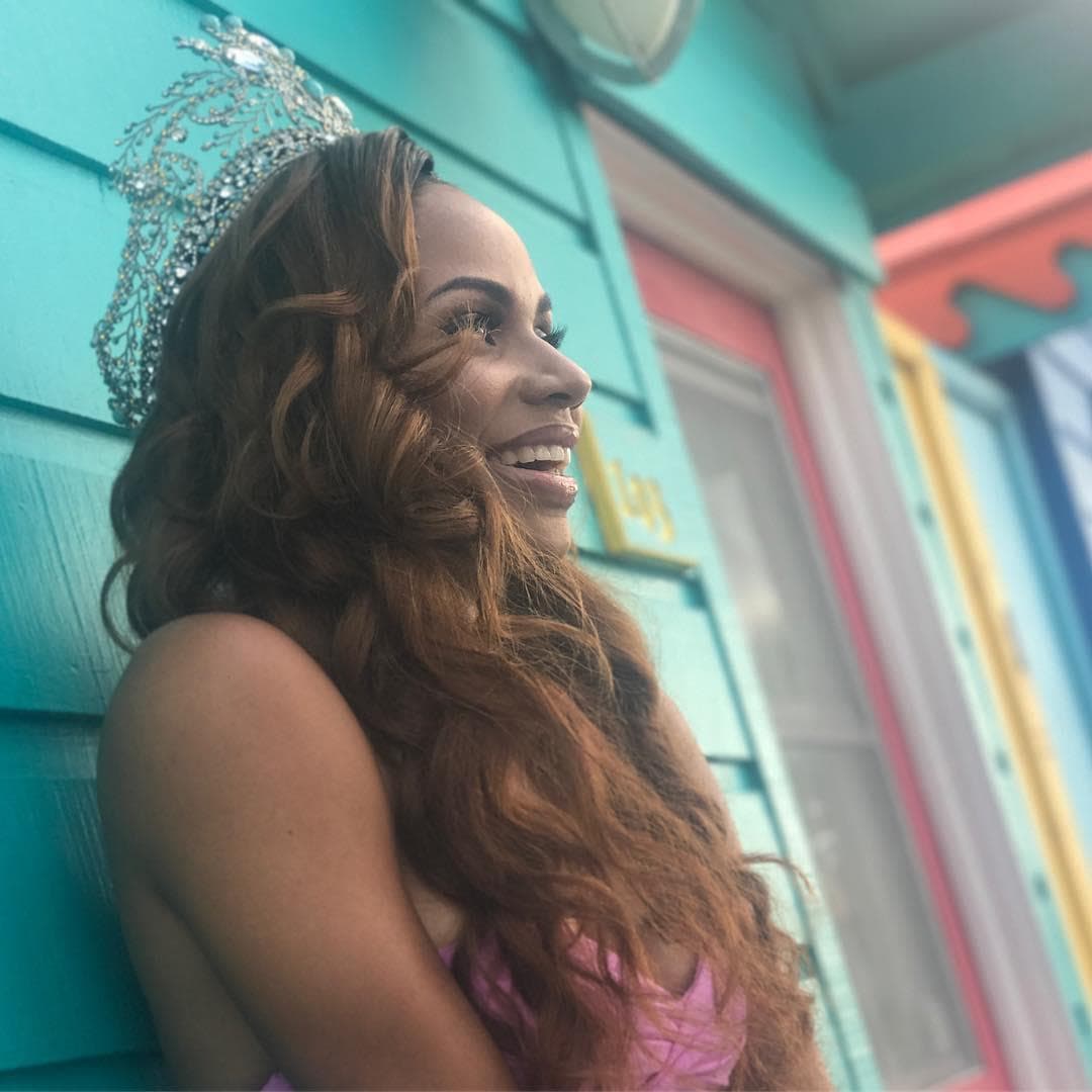 Geena Thompson Miss World Bahamas 2017 - Finalist Miss World 2017 (Photo Courtesy: Miss World/ Facebook Official)