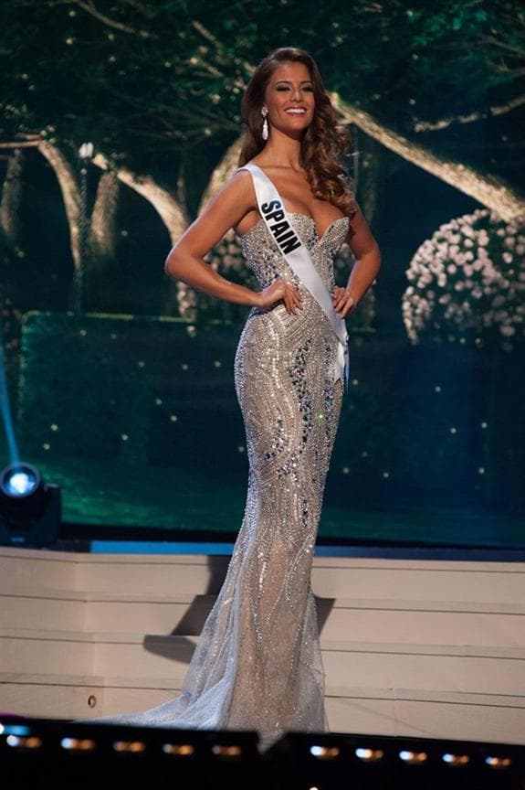 Desiree Cordero Miss Universe Spain 2014 Evening Gown
