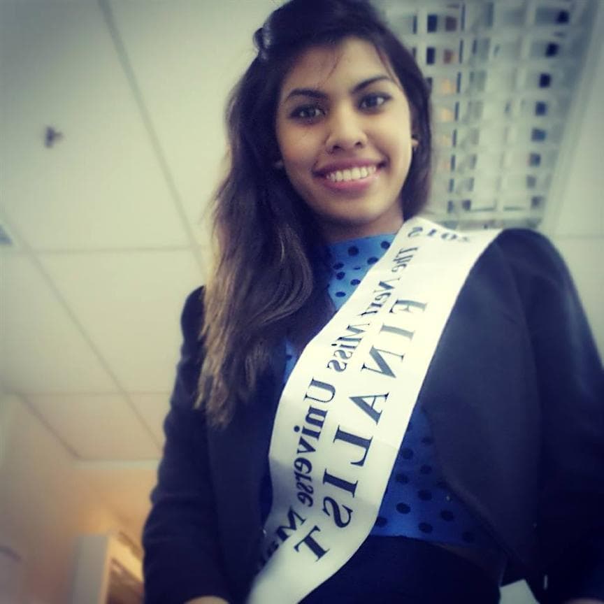 Shalini Mathialagan Miss Universe Malaysia 2015 Contestant