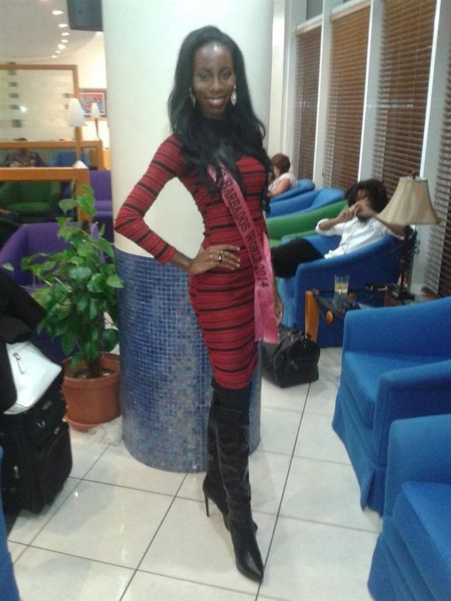 Zoé Trotman (Barbados) Miss World 2014 (Courtesy: Official Facebook page)