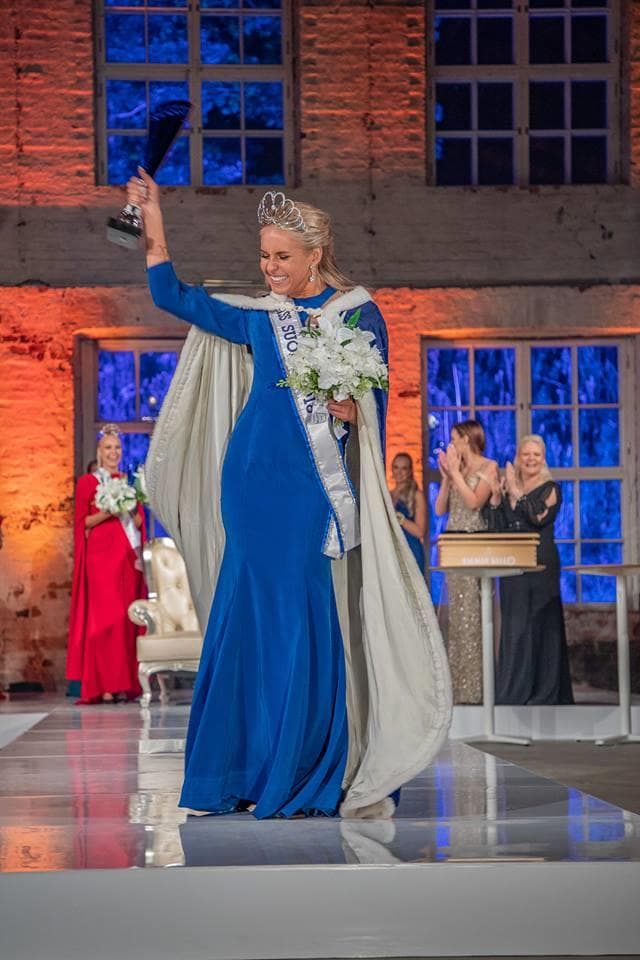 Alina Voronkova winner Miss Finland 2018/ Miss Suomi 2018 (Photo Credits: Miss Suomi -kilpailu Facebook Official)