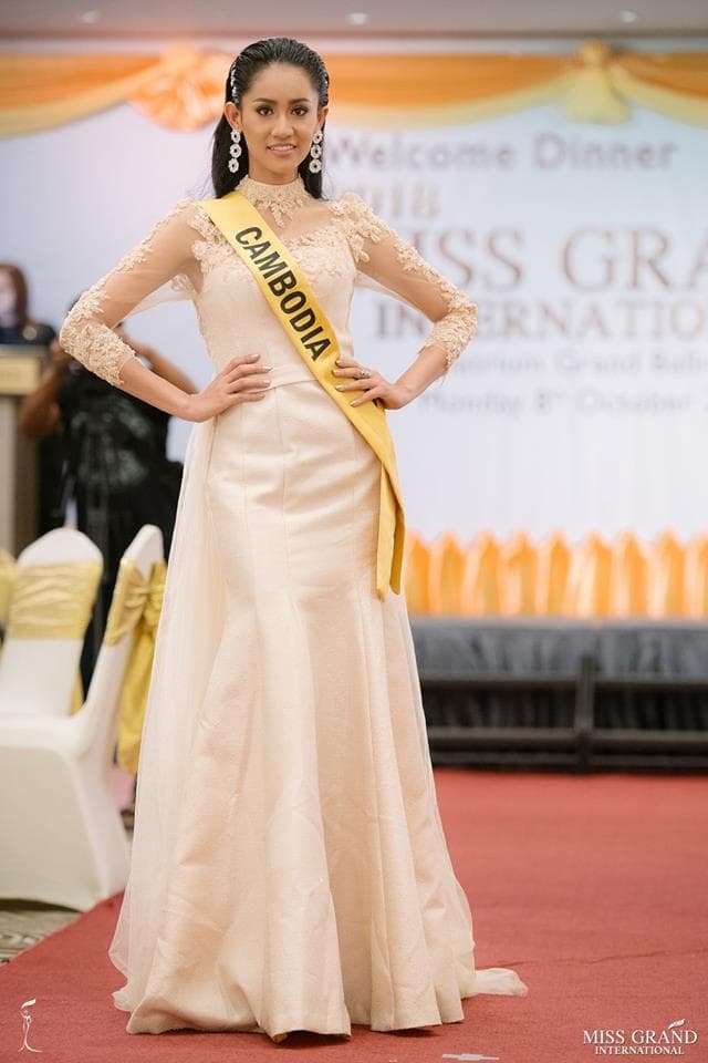 Lika Dy Miss Grand Cambodia 2018, Finalist Miss Grand International 2018 (Photo Courtesy: MGI Official)