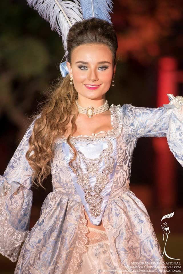 Eline Lamboley from France - Finalist Miss Grand International 2015 in National Costume (Photo Credit: MGI Official)