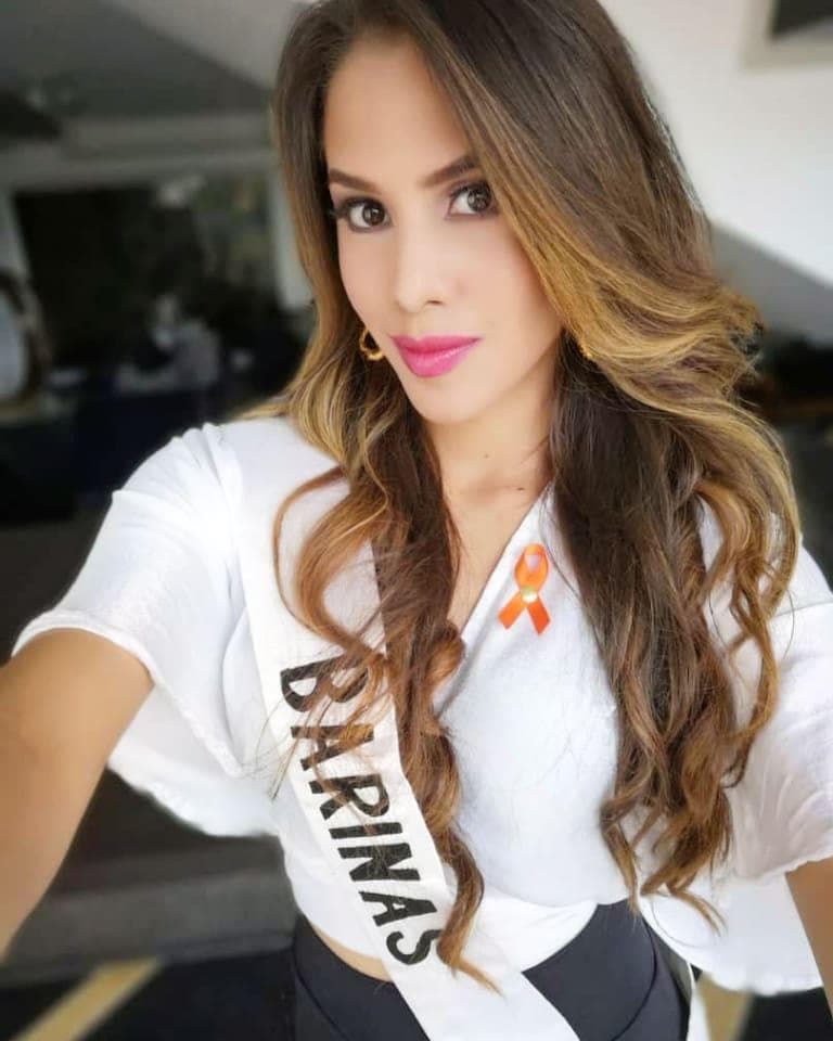 Kelly Jhuset Mejías Romero from Barinas, Finalist Miss Venezuela 2018 (Photo Courtesy: Miss Venezuela/ Contestant Instagram)