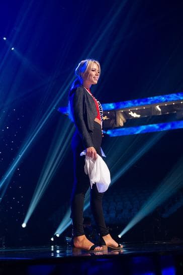 Alexandra Vorontsova contestant during rehearsals (Photo Credits: Miss USA Official)