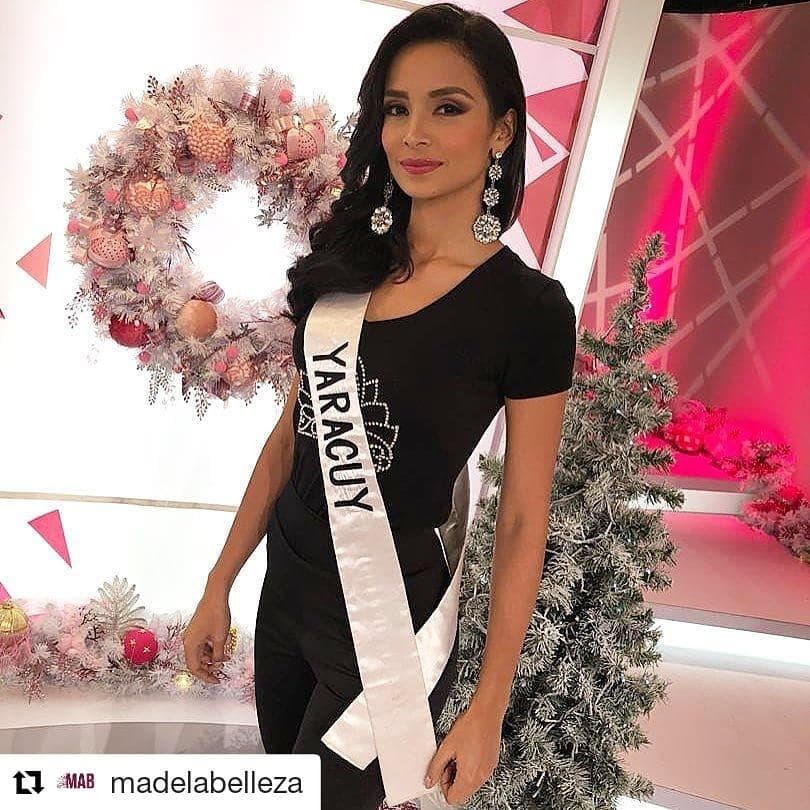 Misyel Alondra Echeverría Istúriz from Yaracuy, Finalist Miss Venezuela 2018 (Photo Courtesy: Miss Venezuela/ Contestant Instagram)