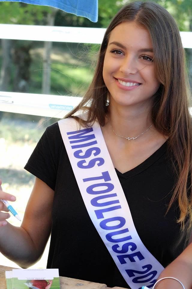 Axelle Breil Miss Midi-Pyrénées 2018, Finalist Miss France 2019 (Photo Credits: Miss France/ Contestant Official FaceBook)