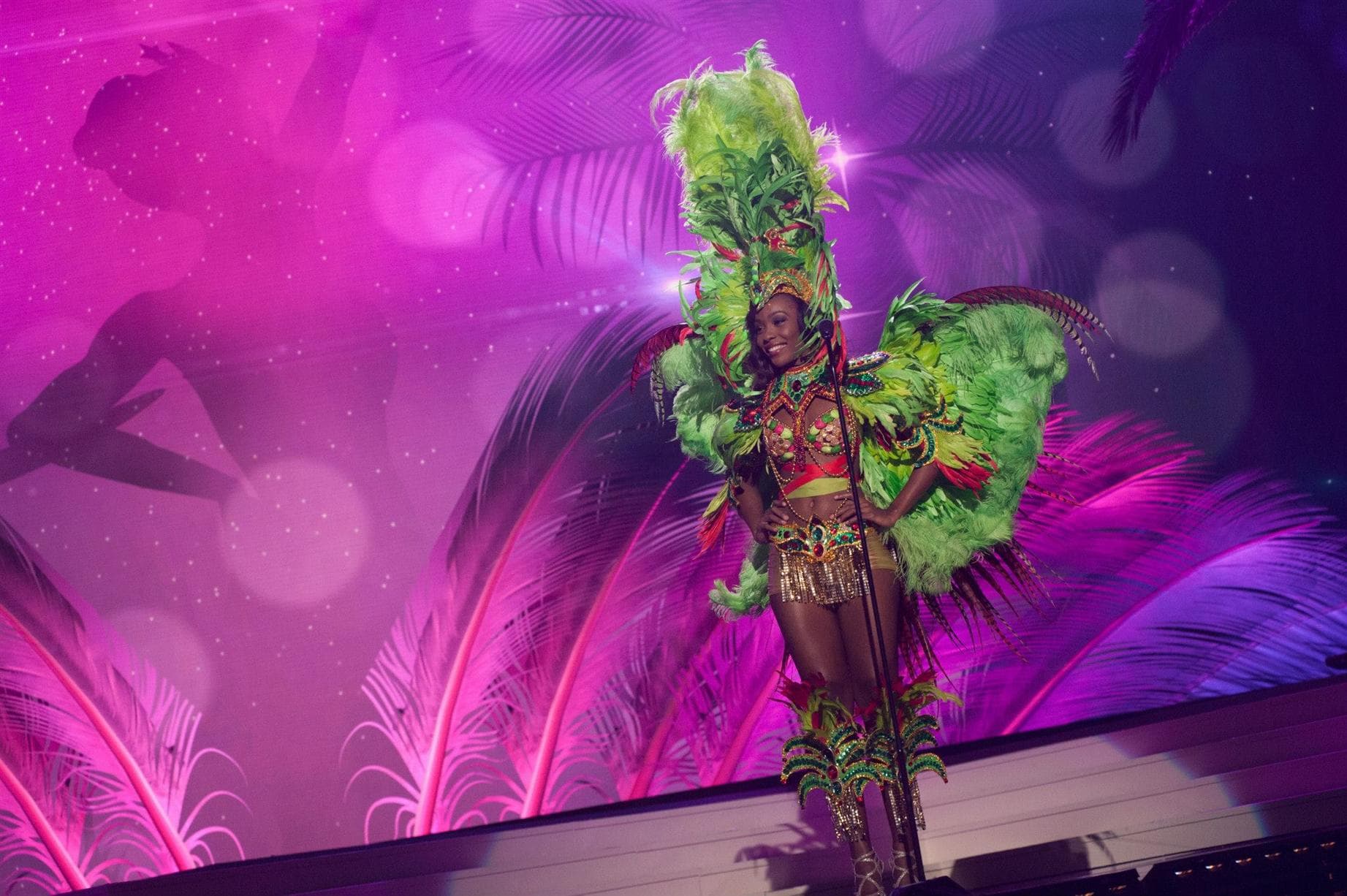 Tomii Culmer Miss Universe Bahamas 2014 National Costume