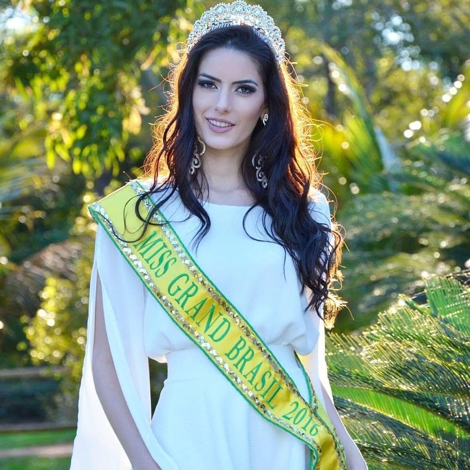 Renata Sena Miss Grand Brazil 2016 (Photo Credit: Official Facebook/ Miss Grand International Organization)
