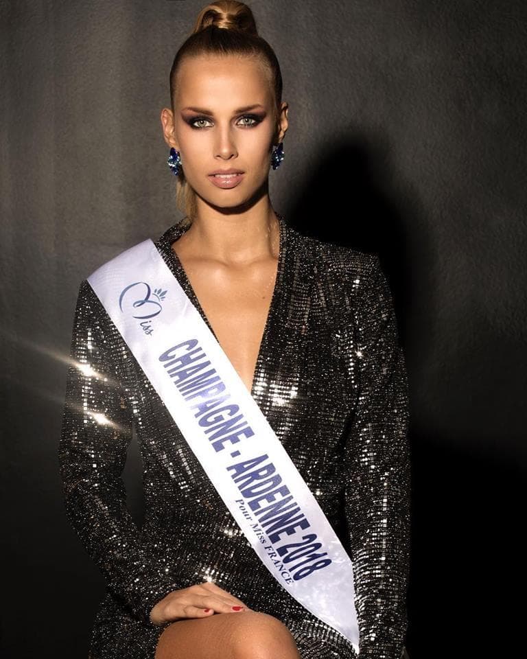 Paméla Texier Miss Champagne-Ardenne 2018, Finalist Miss France 2019 (Photo Credits: Miss France/ Contestant Official FaceBook)