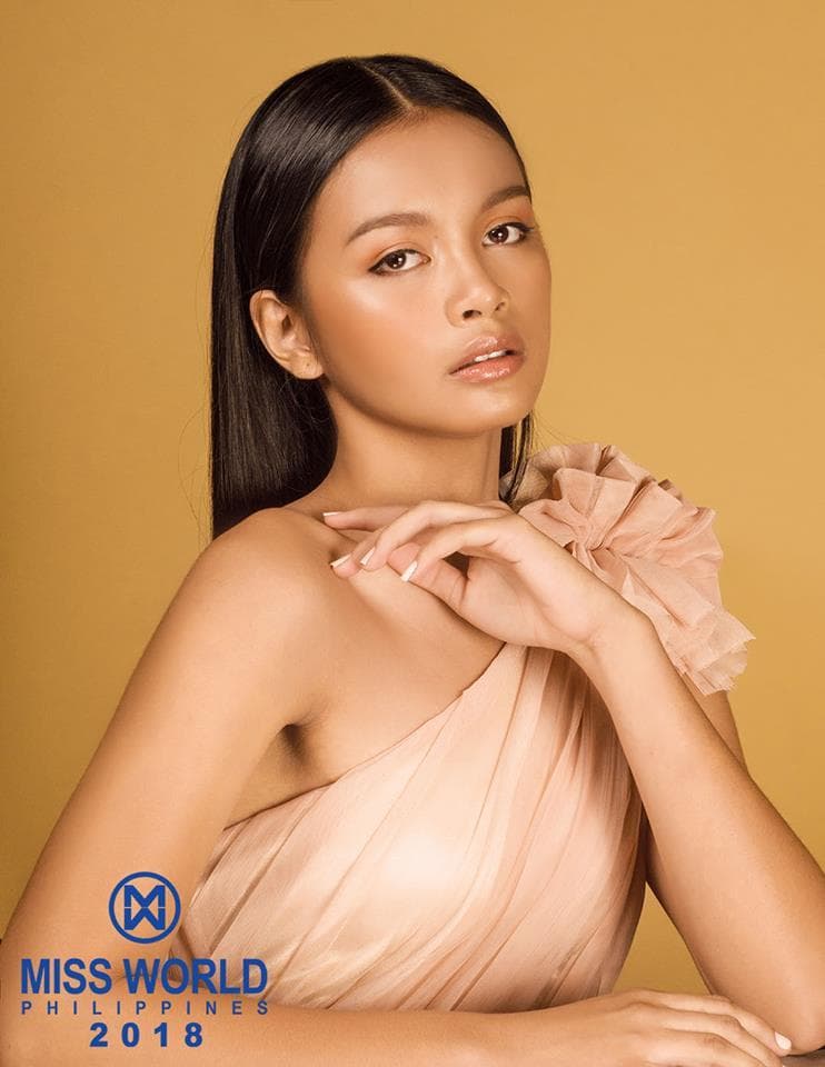 Kylah Kristianne Sanchez - Miss World Philippines 2018 Finalist (Photo Courtesy: Miss World Philippines Official FaceBook)