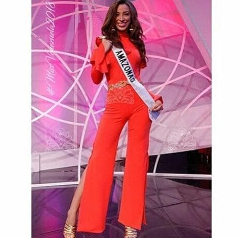 Oxlaniela del Carmen Oropeza Rivero from Amazonas, Finalist Miss Venezuela 2018 (Photo Courtesy: Miss Venezuela/ Contestant Instagram)