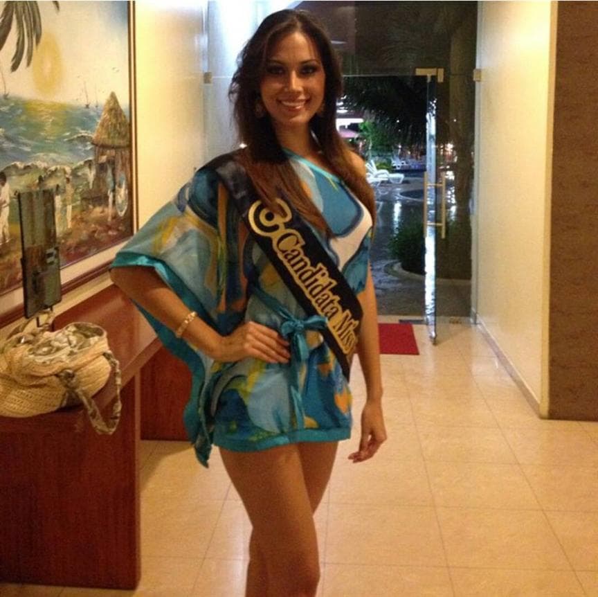 Andrea Garzon Candidata Miss Ecuador 2015 (Photo Credit Miss Ecuador/FaceBook Official)