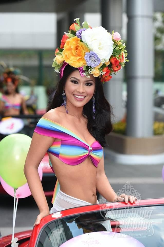 Angela Lauren Fernando during Grand Parade of Beauties Binibining Pilipinas 2016 (Photo Credits: Bb Pilipinas Official)