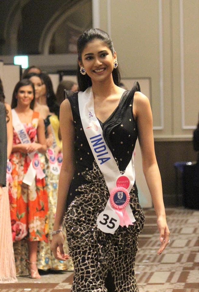 Tanishqa Bhosale Miss International India 2018, Finalist Miss International 2018 (Photo Source: Miss International Organization)