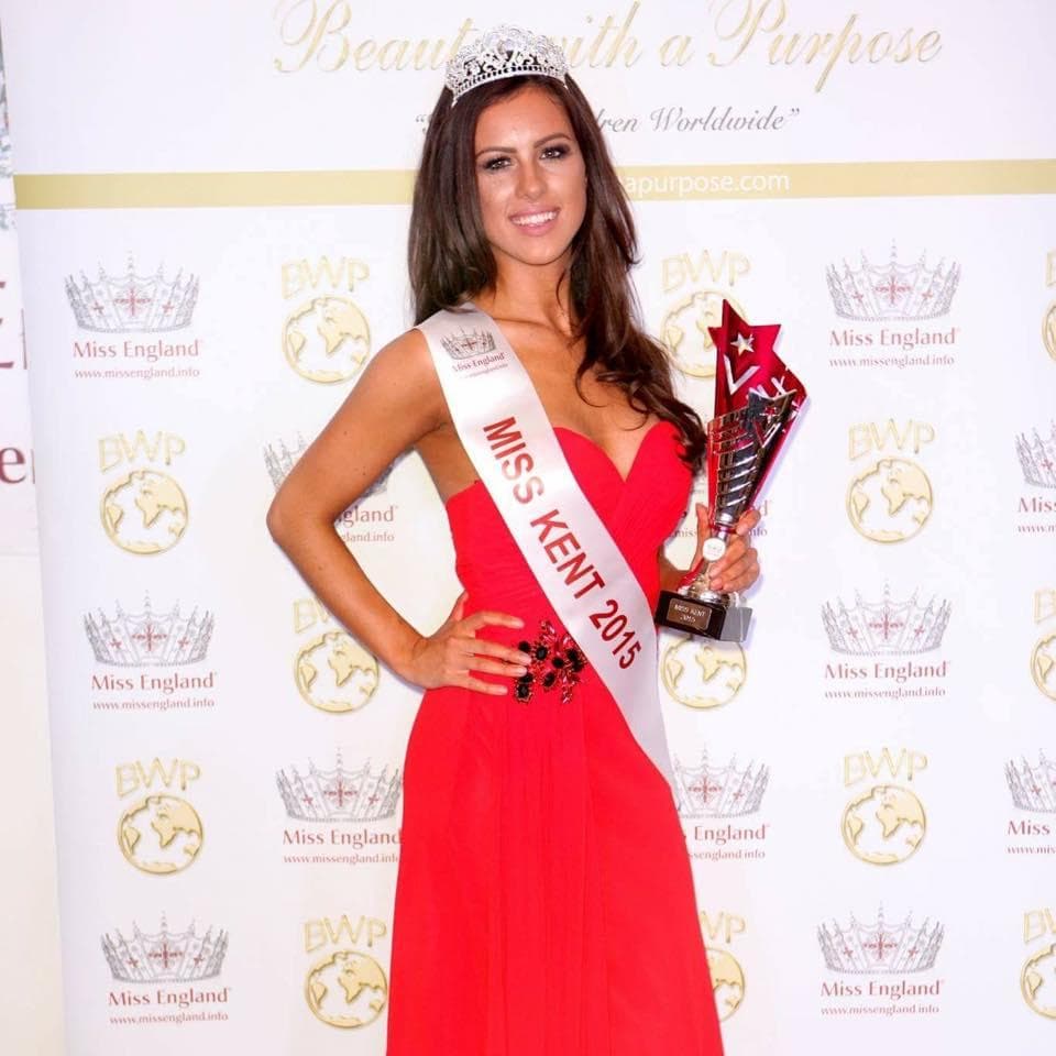 Naomi Faith Miss Kent for Miss England 2015