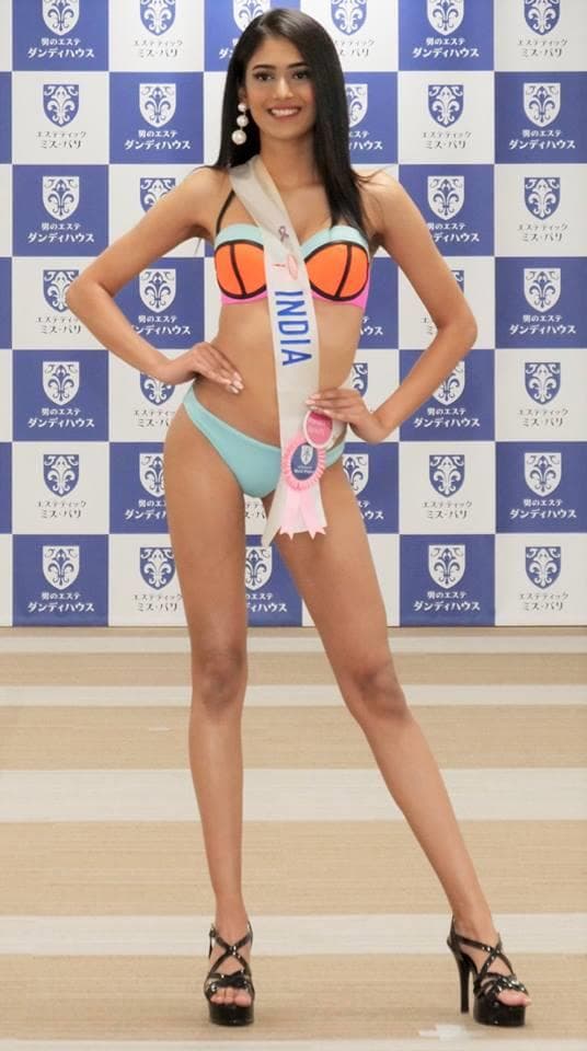 Tanishqa Bhosale Miss International India 2018, Finalist Miss International 2018 at Preliminary Swimsuit Competition (Photo Source: Miss International Organization)