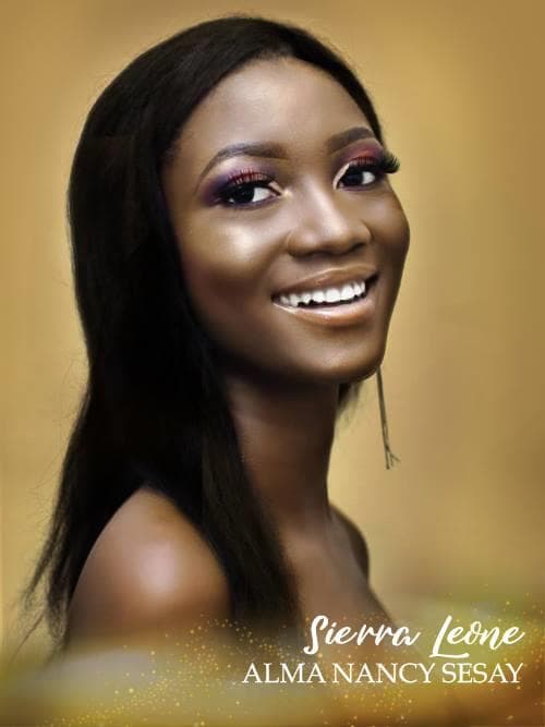 Alma Nancy Sesay Miss Earth Sierra Leone 2018, Finalist Miss Earth 2018 (Photo Courtesy: Miss Earth Facebook Official)