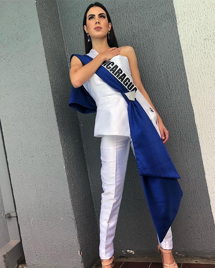 Adriana Maria Paniagua Cabrera Miss Universe Nicaragua 2018, Miss Universe 2018 Contestant (Photo Courtesy: Miss Universe/Candidate FaceBook/ Instagram)