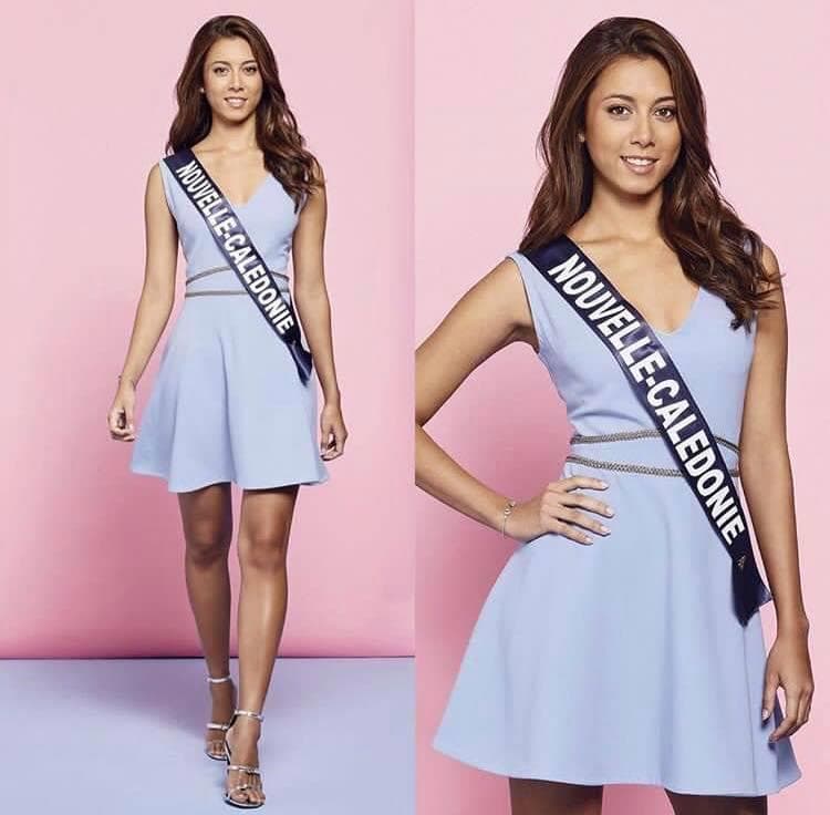 Amandine Chabrier Miss Nouvelle-Calédonie 2018, Finalist Miss France 2019 (Photo Credits: Miss France/ Contestant Official FaceBook)