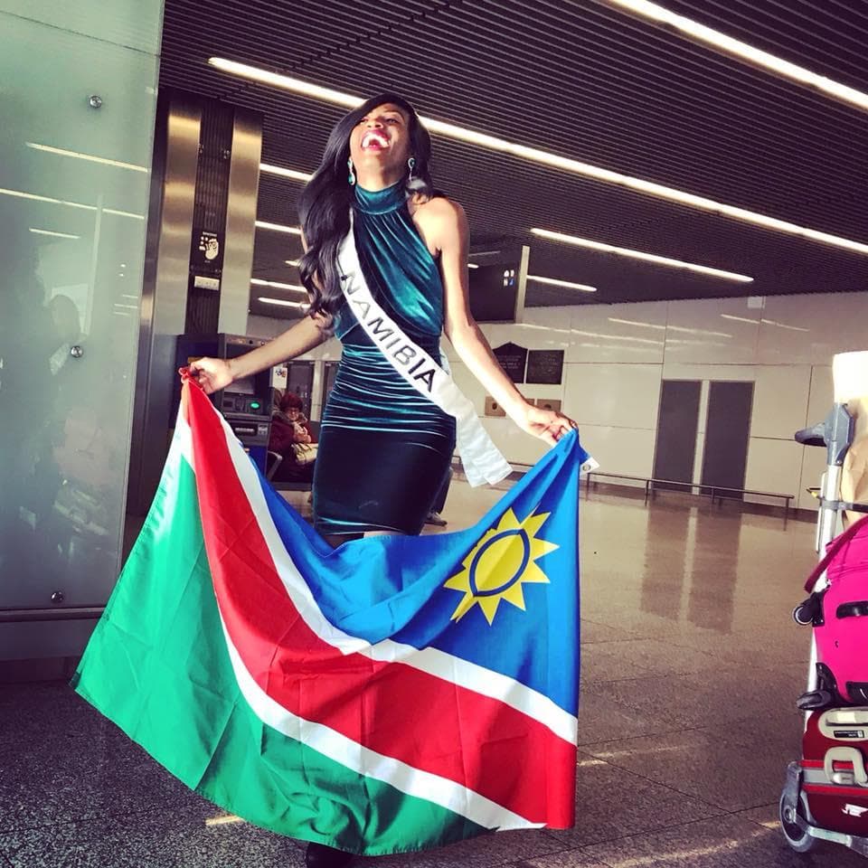 Meriam Meury Kaxuxwena Miss Supranational Namibia 2017 (Photo Credits: Miss Supranational/Facebook Official)
