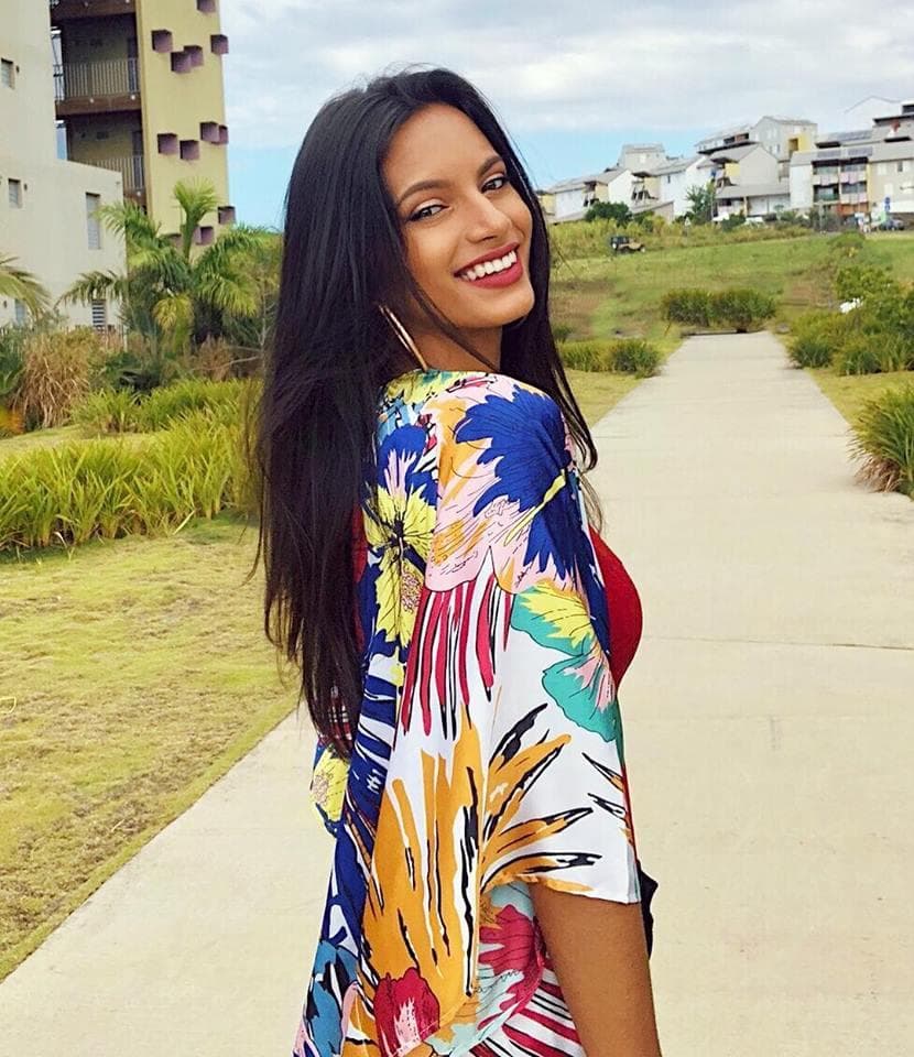 Morgane Soucramanien Miss Réunion 2018, Finalist Miss France 2019 (Photo Credits: Miss France/ Contestant Official FaceBook)