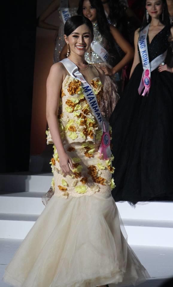 May Yu Khatar Miss International Myanmar 2018, Finalist Miss International 2018 (Photo Source: Miss International Organization)