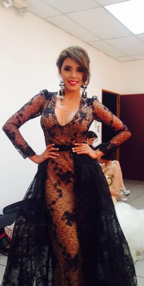 Pamela Valdivieso contestant from El Salvador in Long Gown for Miss Earth 2015
