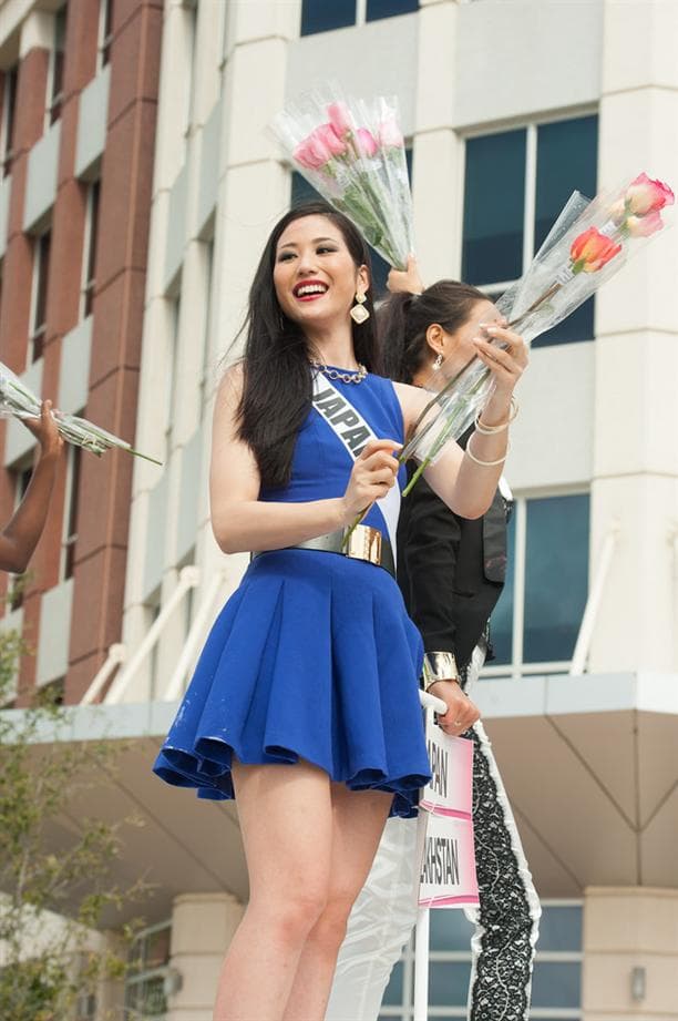 Keiko Tsuji from Japan at Parade of Nations