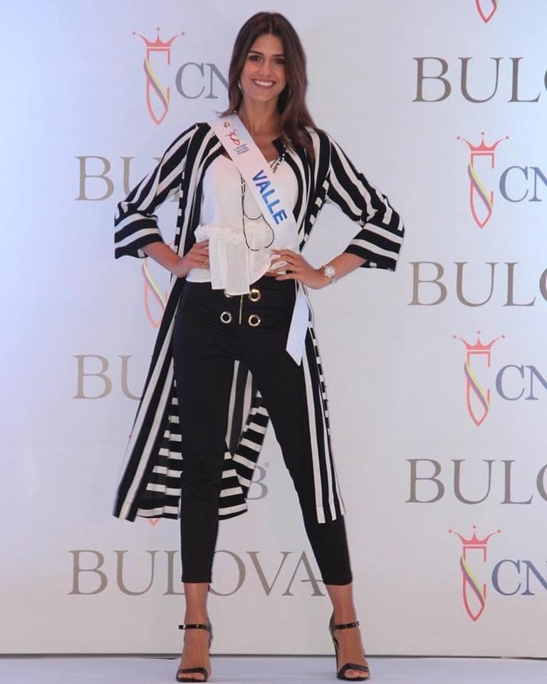 Gabriela Tafur Náder from Valle del Cauca, Finalist Miss Colombia 2019/ Señorita Colombia 2019 (Photo Source: Concurso Nacional de Belleza Colombia Official)