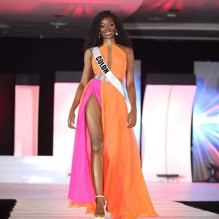 Erika Parker from Colón Finalist Señorita Panama 2017 (Photo Credits: Miss Panama Organization/ Facebook Official)