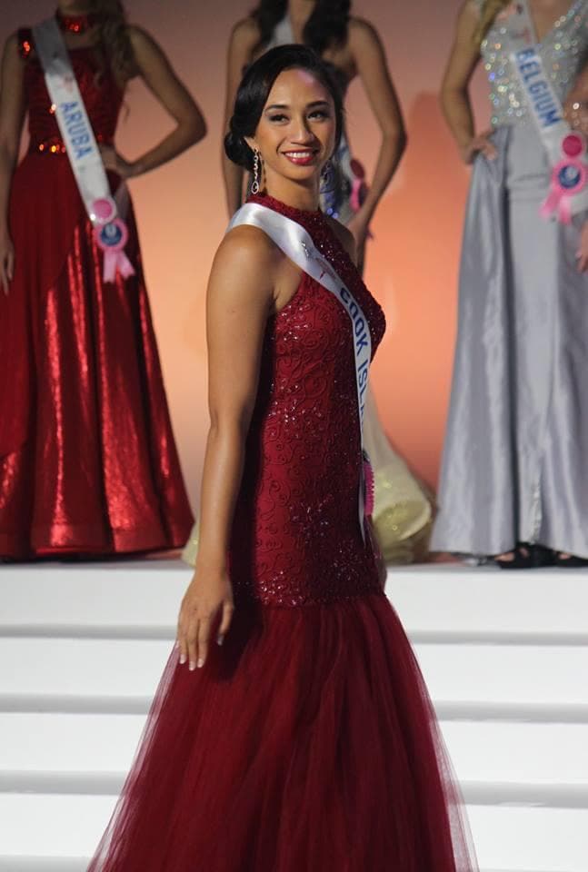 Louisa Purea Miss International Cook Islands 2018, Finalist Miss International 2018 (Photo Source: Miss International Organization)