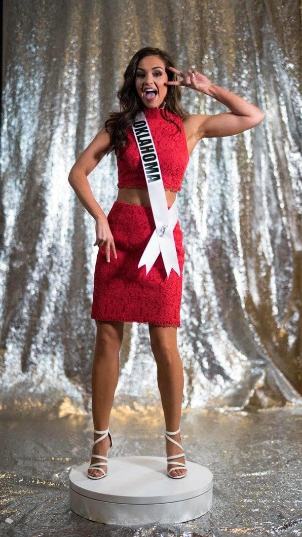 Alex Lauren Smith Miss Oklahoma USA 2017 Official Photoshoot (Photo Credit: Miss USA Facebook Official)