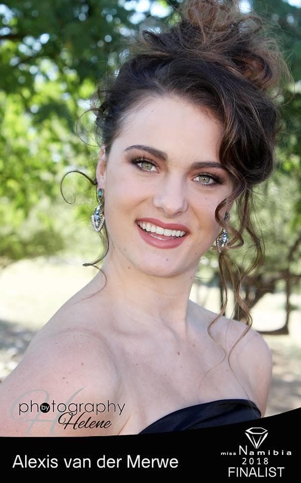 Alexis van der Merwe - Finalist Miss Namibia 2018/ Miss Universe Namibia 2018 (Photo Courtesy: Miss Nambia Official)