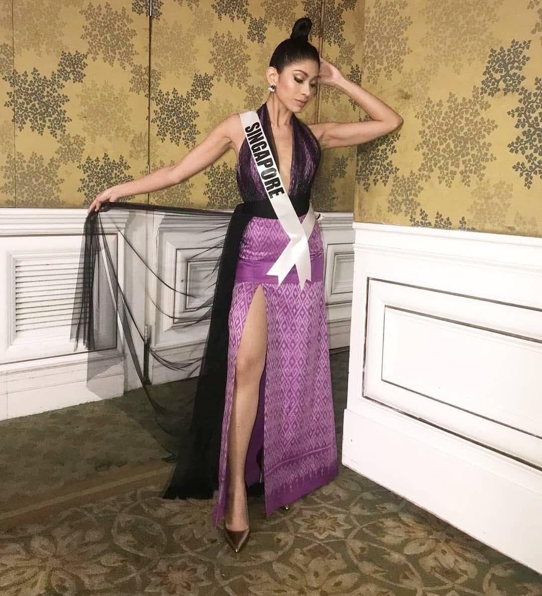 Zahra Khanum Miss Universe Singapore 2018, Miss Universe 2018 Contestant (Photo Courtesy: Miss Universe/Candidate FaceBook/ Instagram)