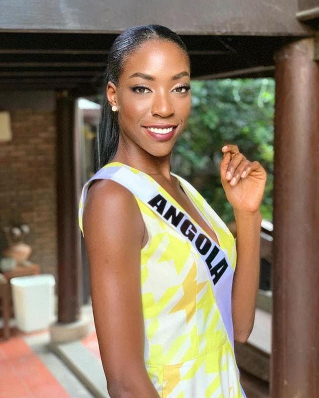 Ana Liliana Avião Miss Universe Angola 2018, Miss Universe 2018 Contestant (Photo Courtesy: Miss Universe/Candidate FaceBook/ Instagram)