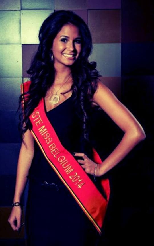 Anissa Blondin Miss Universe Belgium 2014