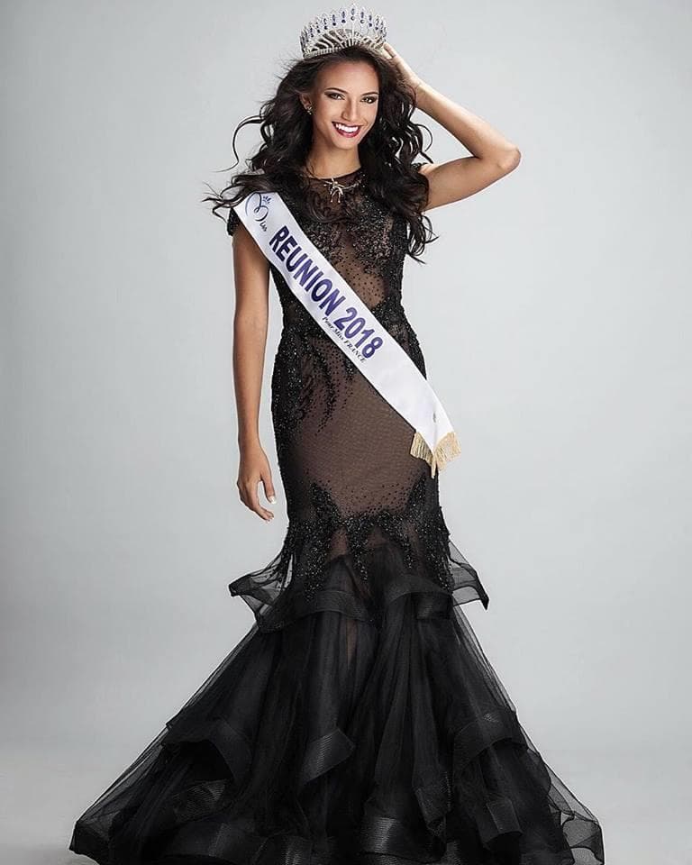 Morgane Soucramanien Miss Réunion 2018, Finalist Miss France 2019 (Photo Credits: Miss France/ Contestant Official FaceBook)