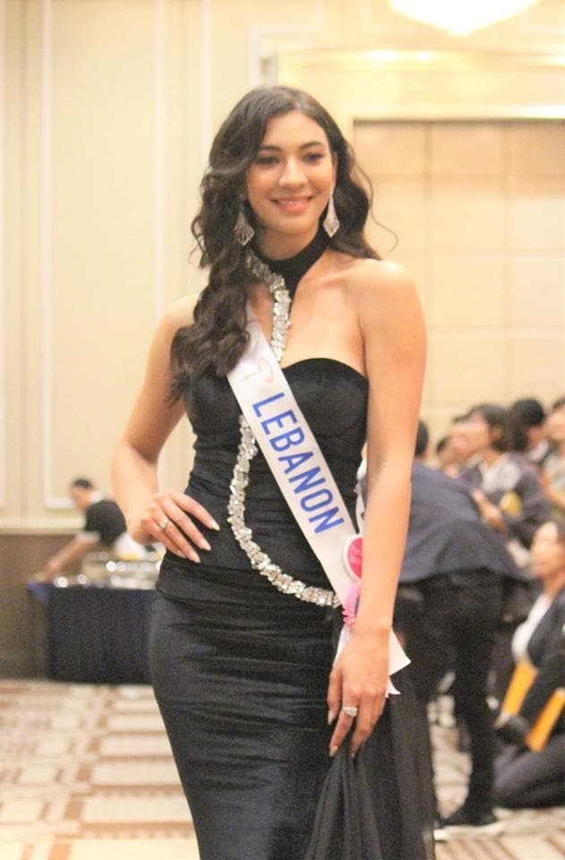 Rachel Younan Miss International Lebanon 2018, Finalist Miss International 2018 (Photo Source: Miss International Organization)