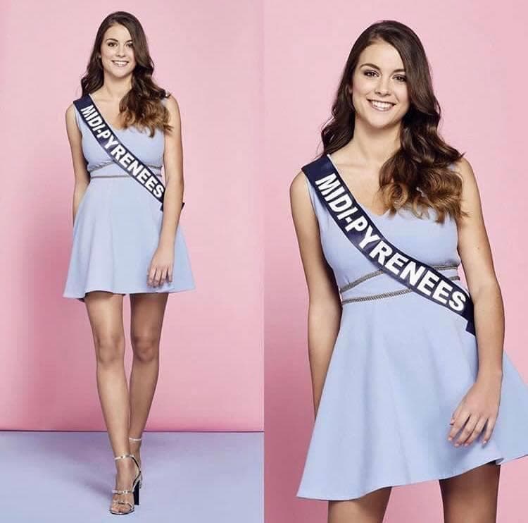 Axelle Breil Miss Midi-Pyrénées 2018, Finalist Miss France 2019 (Photo Credits: Miss France/ Contestant Official FaceBook)