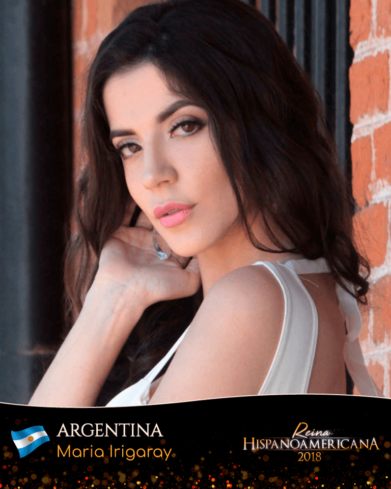 Maria Irigaray Reina Hispanoamericana Argentina 2018, Finalist Reina Hispanoamericana 2018 (Photo Courtesy: Reina Hispanoamericana/ Promociones Gloria Official)