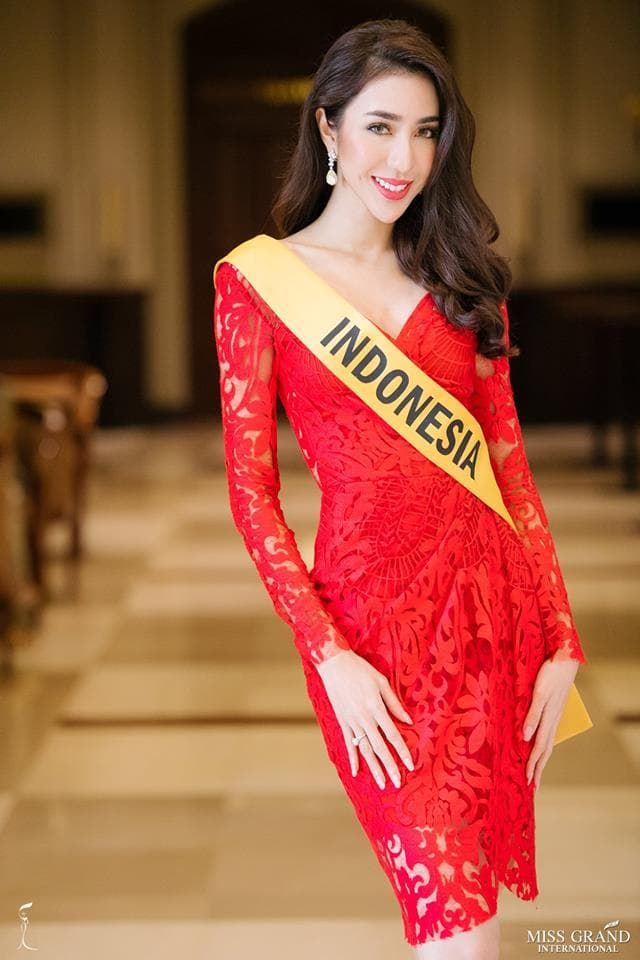 Nadia Purwoko Miss Grand Indonesia 2018, Finalist Miss Grand International 2018 (Photo Courtesy: MGI Official)