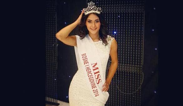 Isidora Borovcanin (Bosnia and Herzegovina) Miss World 2014 (Courtesy: Official Facebook page)
