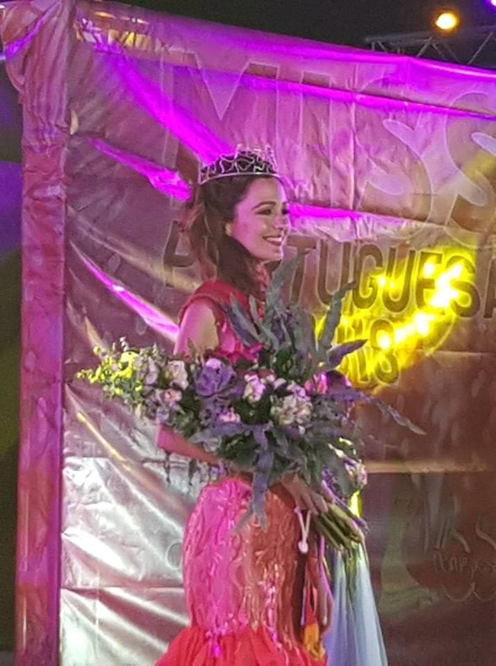 Carla Rodrigues De Flaviis crowned Miss Portuguesa 2018