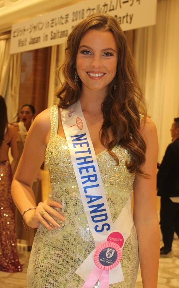 Zoë Amber Niewold Miss International Netherlands 2018, Finalist Miss International 2018 (Photo Source: Miss International Organization)