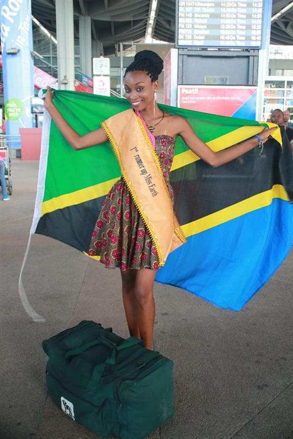 Nale Boniface Miss Earth Tanzania 2014
