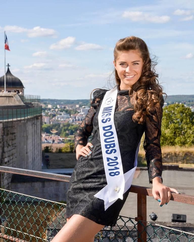 Lauralyne Demesmay Miss Franche-Comté 2018, Finalist Miss France 2019 (Photo Credits: Miss France/ Contestant Official FaceBook)