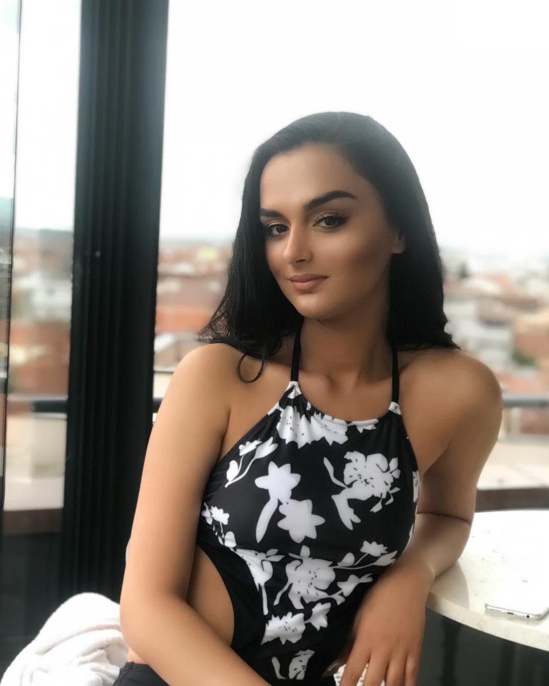 Albertina Dedinca Finalist Miss Universe Kosovo/ Kosova 2018 (Photo Courtesy: MU Kosovo Official)