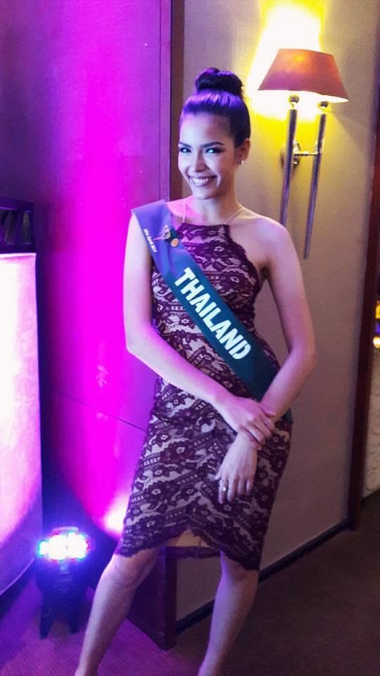 Paweensuda Drouin Miss Earth Thailand 2017 - Finalist for Miss Earth 2017 (Photo Courtesy:Contestant Facebook/Miss Earth Official)