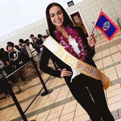 Phoebe Denight Palisoc Contestant from Guam for Miss World 2016 (Photo Credits: Facebook Official)